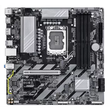 GIGABYTE B860M D3HP -emolevy - Intel Core Ultra -sarjan suorittimet, 4+1+2+1 vaiheen VRM, jopa 9066MHz DDR5, 2xPCIe 4.0 M.2, GbE LAN, USB 3.2 Gen 1