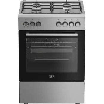 Beko FBE62130GXDN liesi vapaasti seisova liesi sähkö kaasu musta