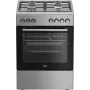 Beko FBE62130GXDN liesi vapaasti seisova liesi sähkö kaasu musta
