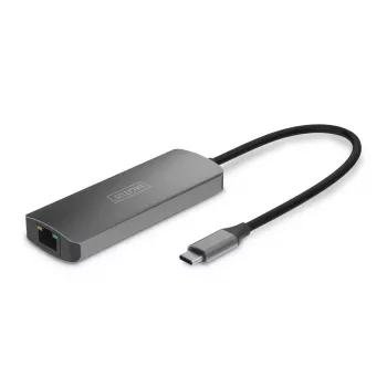 DIGITUS videosiirtojärjestelmä USB-C - HDMI 4K/120Hz CAT6 30 m