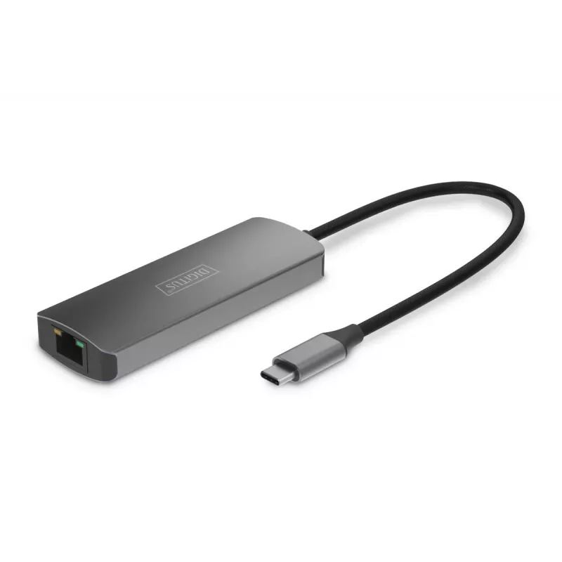 DIGITUS videosiirtojärjestelmä USB-C - HDMI 4K/120Hz CAT6 30 m