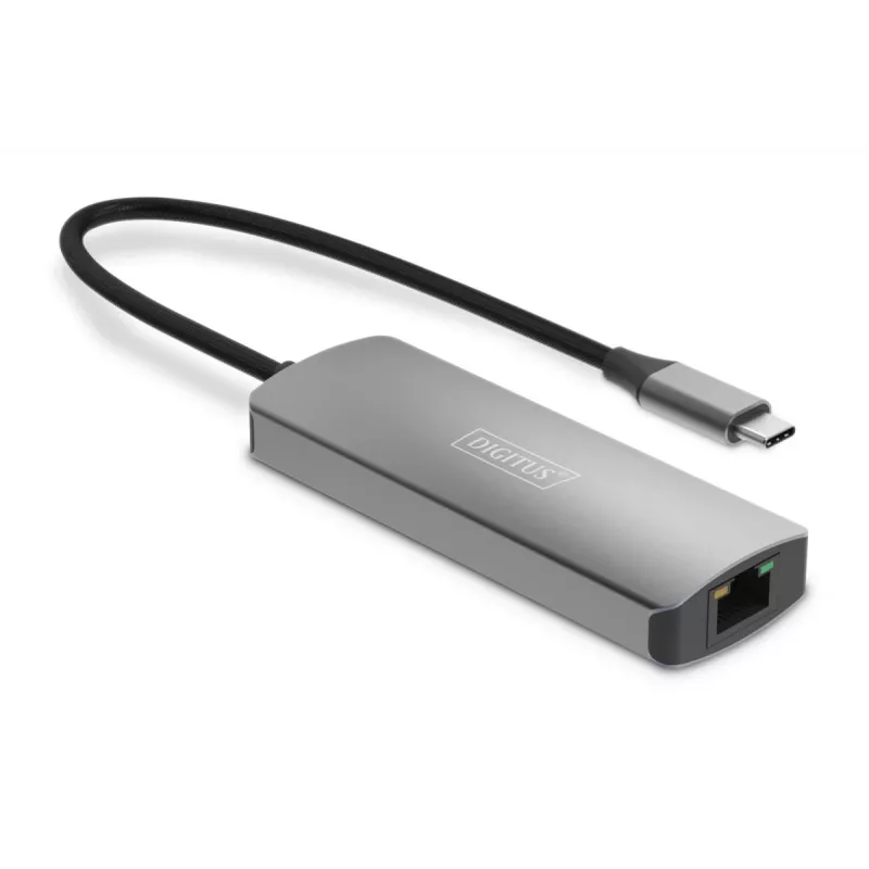 DIGITUS videosiirtojärjestelmä USB-C - HDMI 4K/120Hz CAT6 30 m