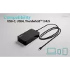 i-tec yleislaturi USB-C PD 3.1 140 W, sisäkäyttö, vaihtovirta, 28 V, 5 A, musta