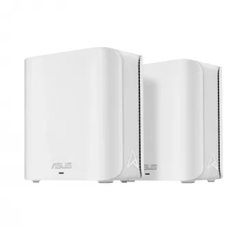 ASUS ZenWiFi BD4 (2 kpl:n pakkaus EU+UK) dualband (2,4 GHz / 5 GHz) Wi-Fi 7 (802.11be) valkoinen sisäinen