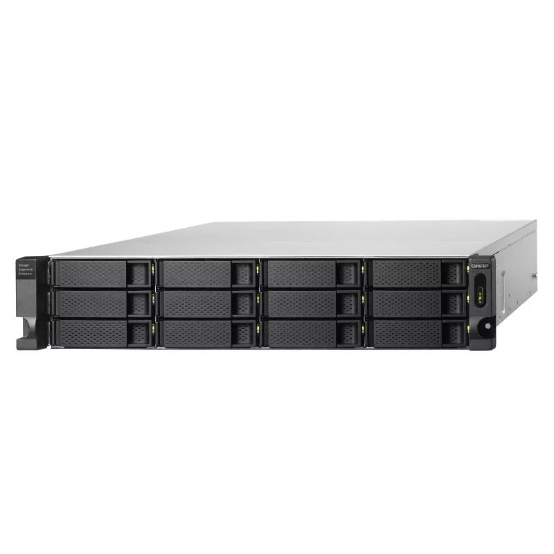 QNAP - TL-R1200C-RP - levytaulukko - 12 paikkaa (SATA-600) USB 3.2 Gen 2 (ulkoinen) rack-asennettava 2U