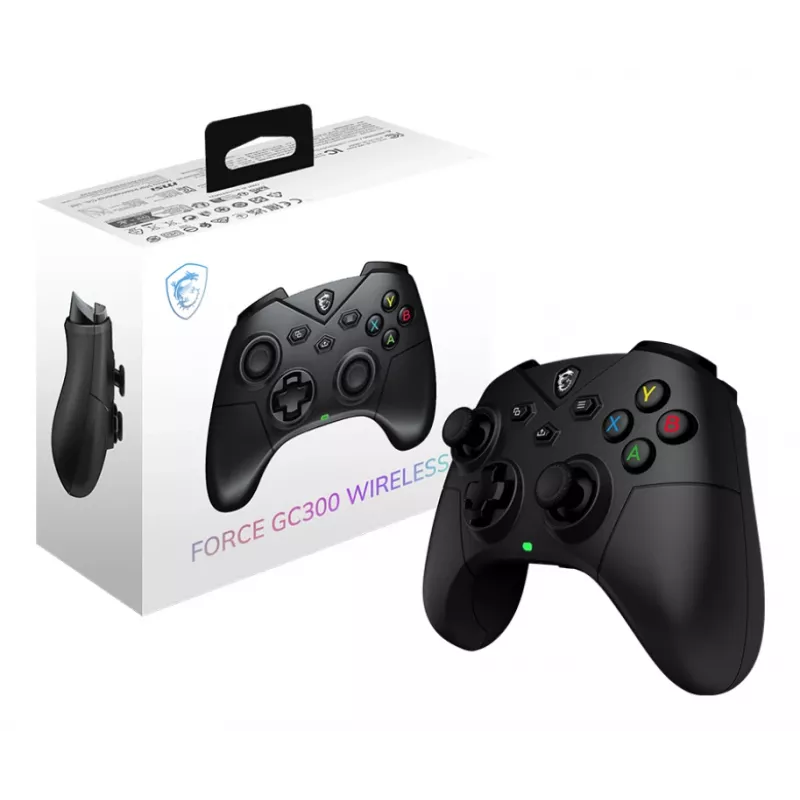 MSI FORCE GC300 WIRELESS musta USB 2.0 -peliohjain analoginen PC