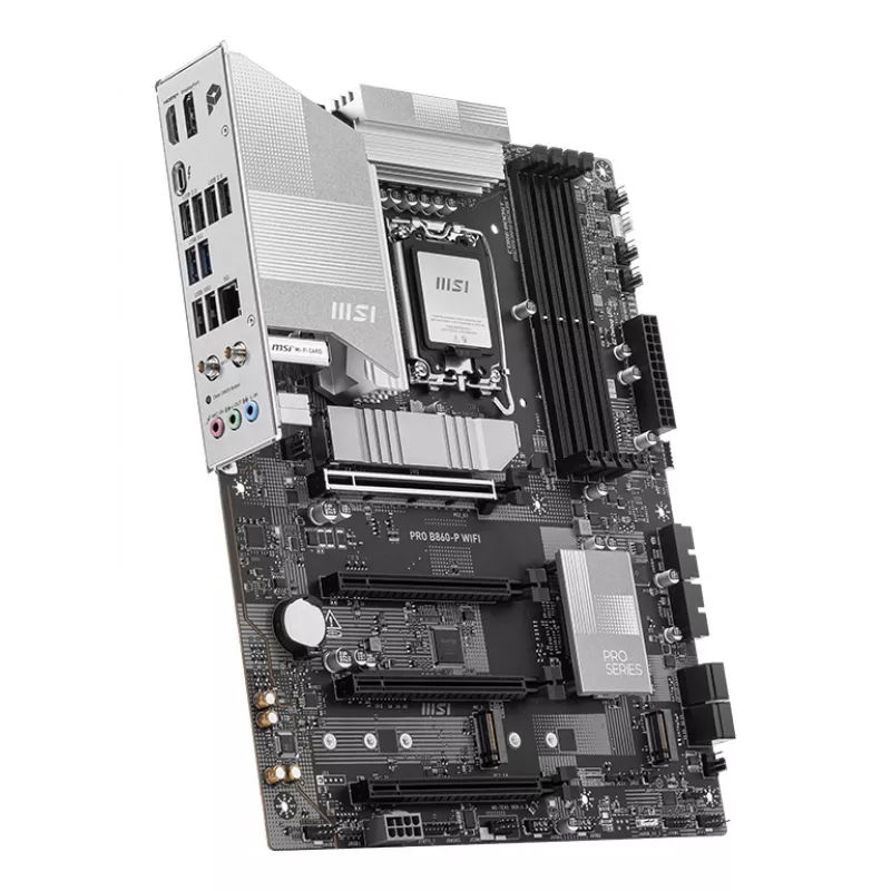 MSI PRO B860-P WIFI -emolevy Intel B860 LGA 1851 (Socket V1) ATX
