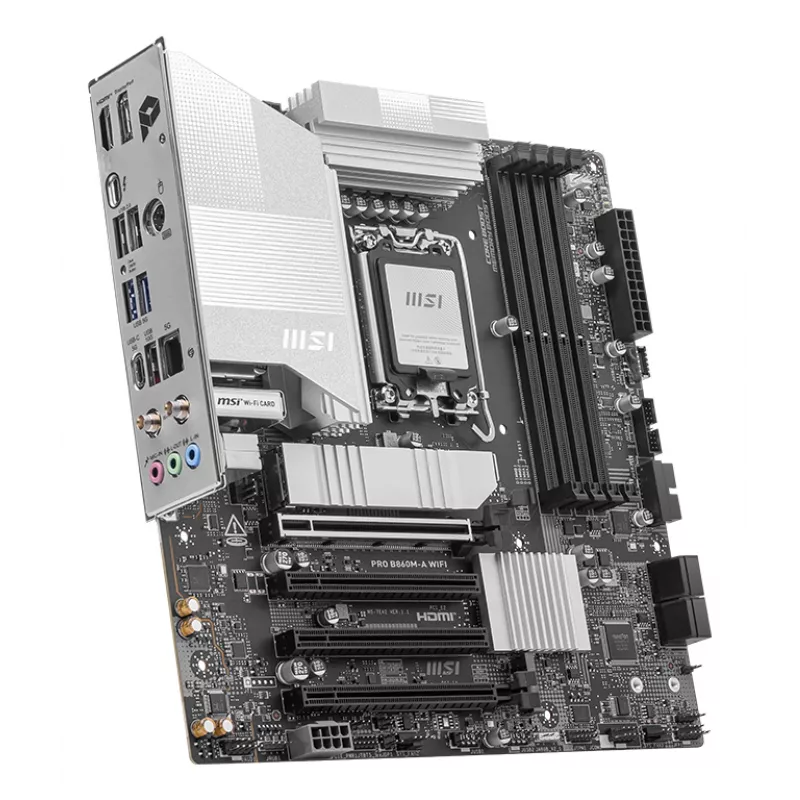 MSI PRO B860M-A WIFI -emolevy Intel B860 LGA 1851 (Socket V1) micro ATX