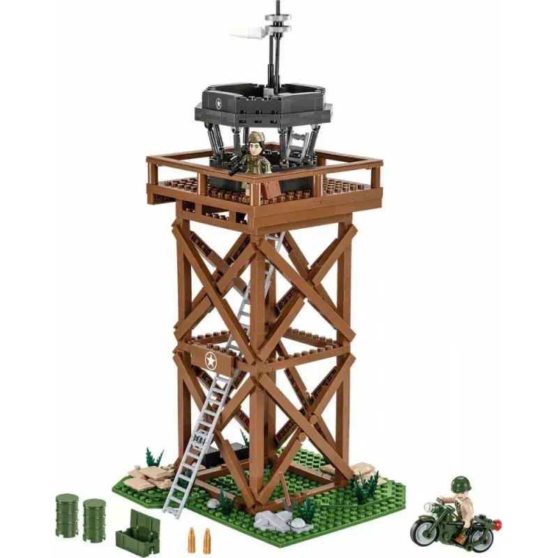 Rakennussarja Cobi Blocks Kontrollturm 664 osaa malli COBI-3125