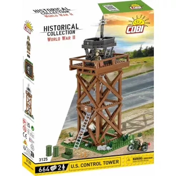 Rakennussarja Cobi Blocks Kontrollturm 664 osaa malli COBI-3125