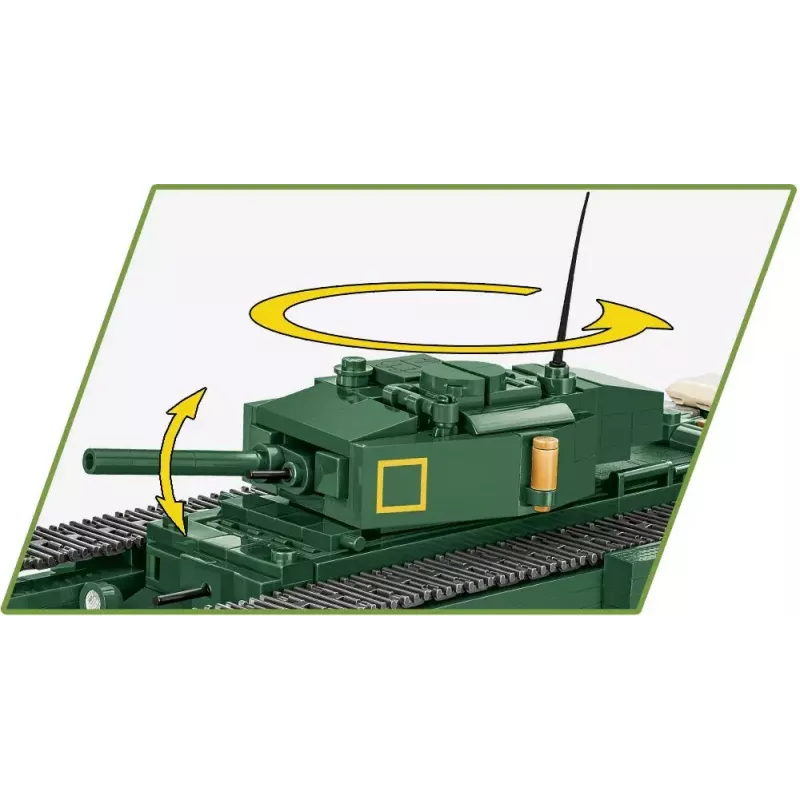 Cobi Blocks Mark IV Churchill -rakennussarja, 668 osaa (COBI-3128)