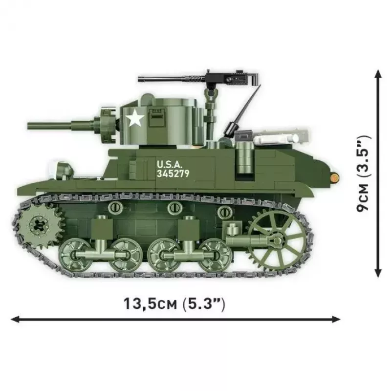 COBI M3 Stuart rakennussarja, 511 osaa