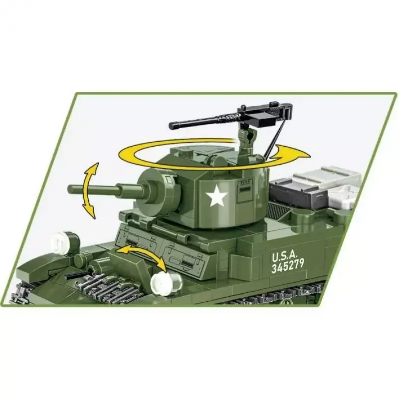 COBI M3 Stuart rakennussarja, 511 osaa