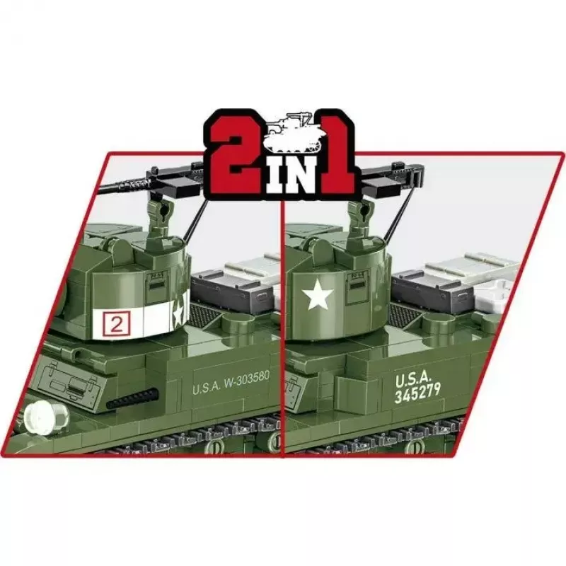 COBI M3 Stuart rakennussarja, 511 osaa