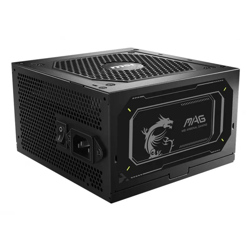 MSI MAG A850GL PCIE5 II -virtalähde 850 W 20+4 pin ATX ATX musta