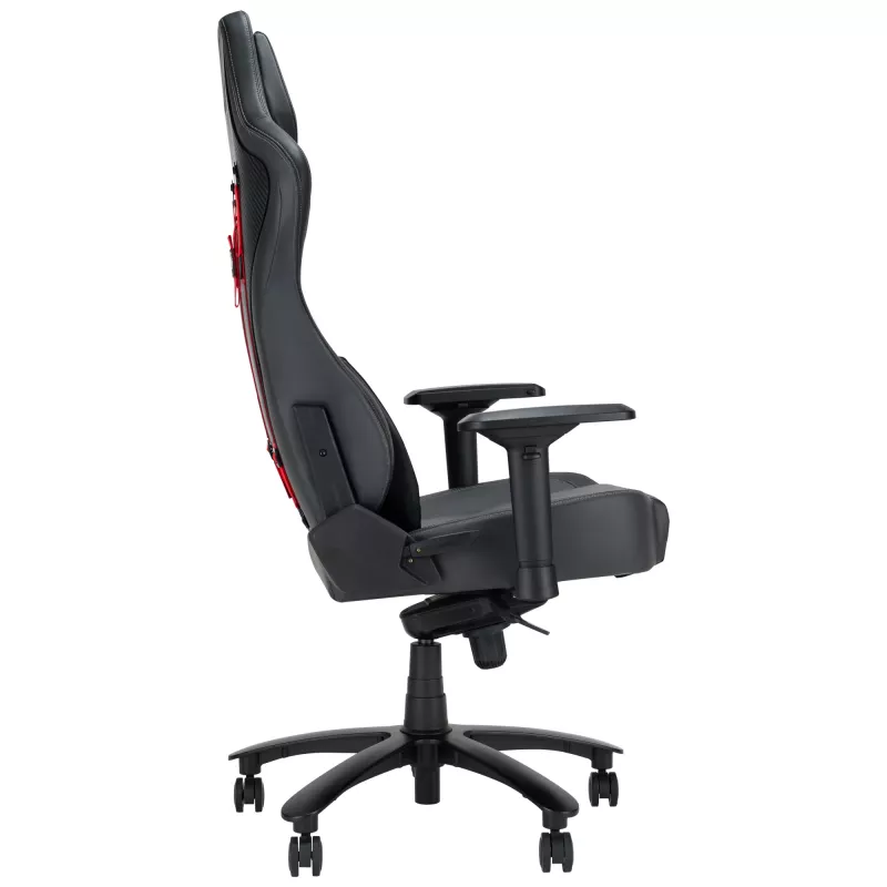 ASUS ROG CHARIOT X CORE -pelituoli pehmustettu istuin musta, harmaa