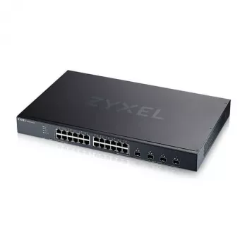 Zyxel XGS1935-28-EU0101F verkkokytkin Managed L2+/L3 Gigabit Ethernet (10/100/1000) 1U musta
