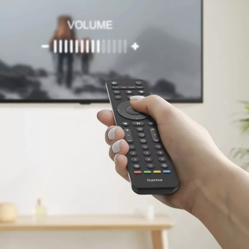 Hama 00221053 kaukosäädin IR langaton TV painikkeet