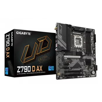 Emolevy GIGABYTE Z790 D AX ATX — Intel LGA1700, Z790, DDR5, 4×DIMM, Wi‑Fi 6E, 2.5Gb LAN