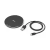 Hama QI-FC10 älypuhelin musta USB langaton lataus pikalataus sisäkäyttö