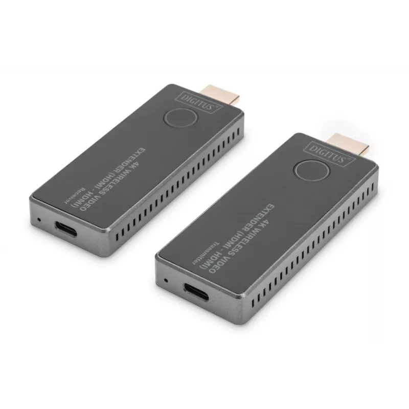 DIGITUS 4K langaton HDMI-jatkain sarja 30 m HDMI - HDMI
