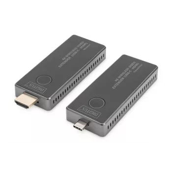 DIGITUS 4K langaton AV-jatkain sarja 30 m USB-C - HDMI