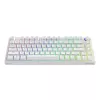 Pelinäppäimistö Savio Phenix WHITE GAT keltainen USB Bluetooth QWERTY