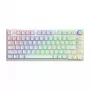Pelinäppäimistö Savio Phenix WHITE GAT keltainen USB Bluetooth QWERTY