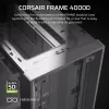 CORSAIR Mid-tower - kotelo Midi Frame 4000d valkoinen