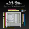 CORSAIR Mid-tower - kotelo Midi Frame 4000d valkoinen