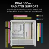 CORSAIR Mid-tower - kotelo Midi Frame 4000d Rs ArGB valkoinen