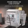 CORSAIR Mid-tower - kotelo Midi Frame 4000d Rs ArGB valkoinen