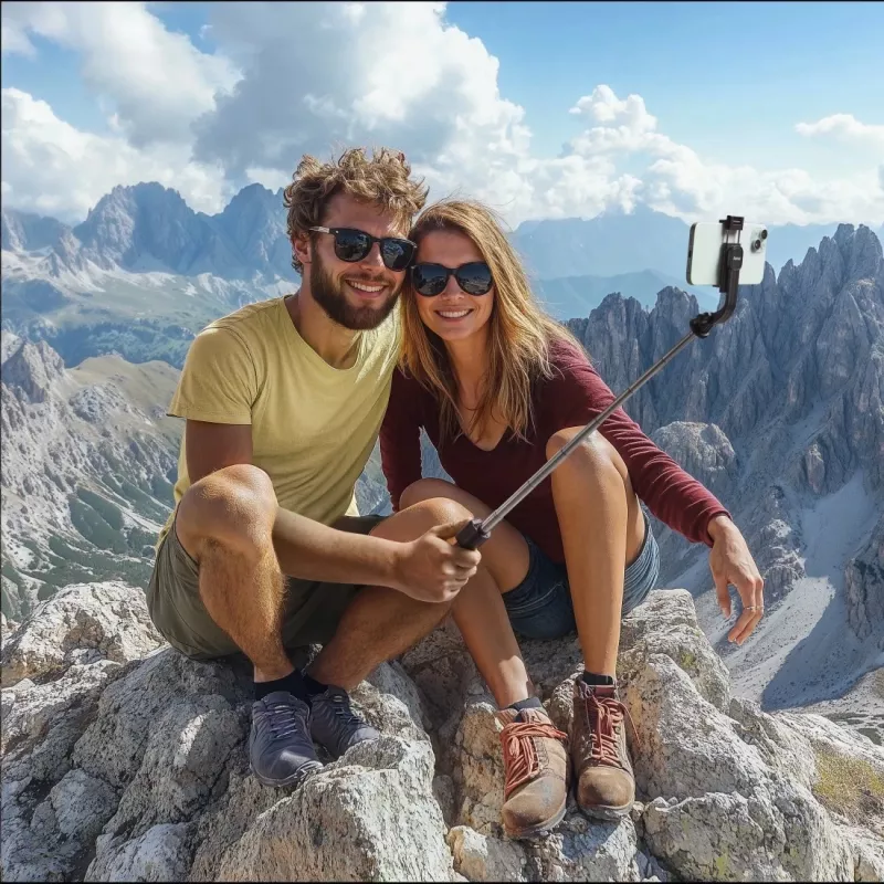 Hama Fancy Stand 70 II selfie-tikku älypuhelin musta