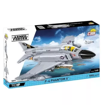 Cobi Blocks Armed Force F-4 Phantom II malli, 703-osainen rakennussarja