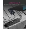 ICY BOX IB-HUB1720-U3 musta