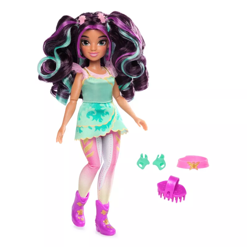 Muotinukke Spinmaster Unicorn Academy Ava 241 mm monivärinen