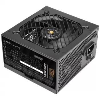 Mars Gaming MPB550SI virtalähde 550 W 24-pin ATX ATX musta