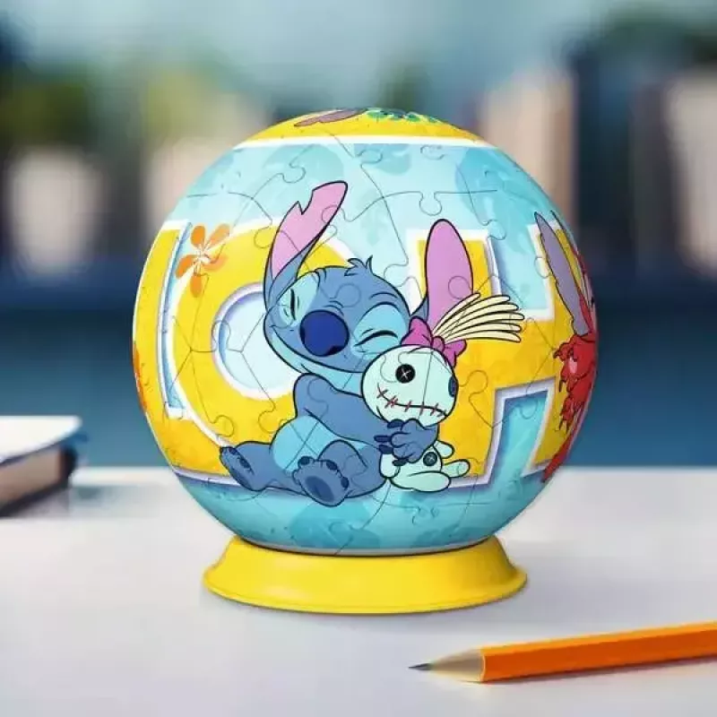 Ravensburger Disney Stitch 3D-palapelipallo, 72 palaa