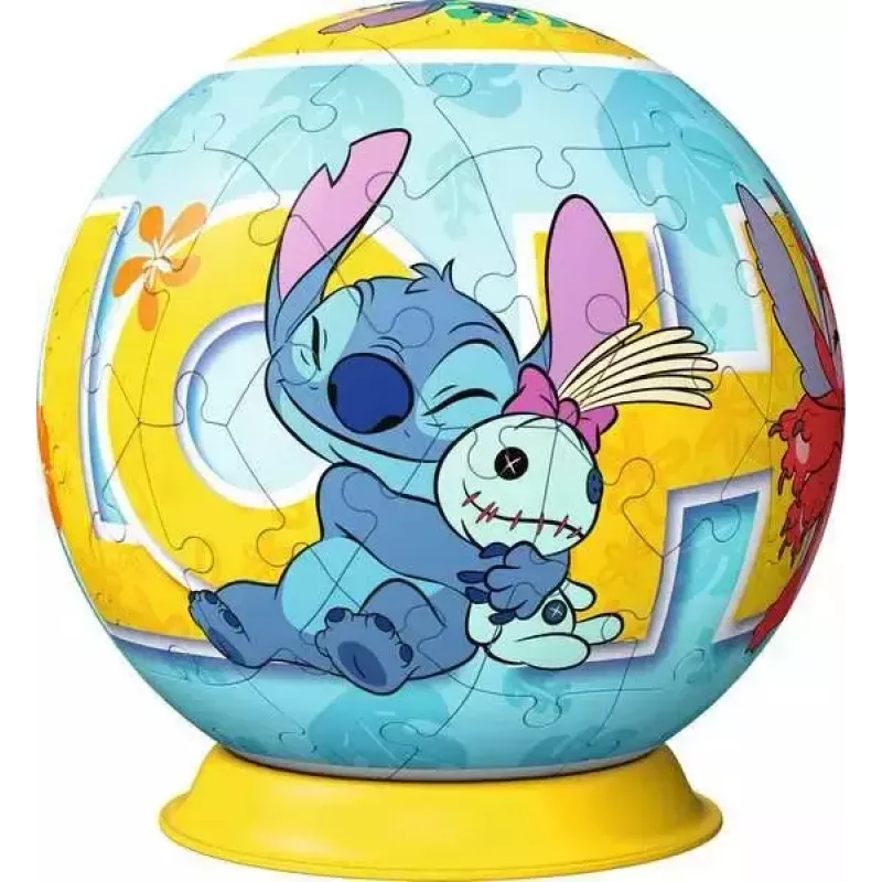 Ravensburger Disney Stitch 3D-palapelipallo, 72 palaa