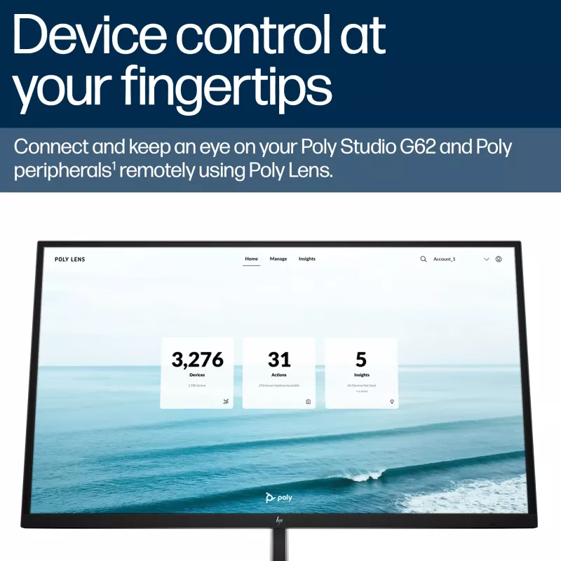 HP Poly Studio G62 -videoneuvottelujärjestelmä