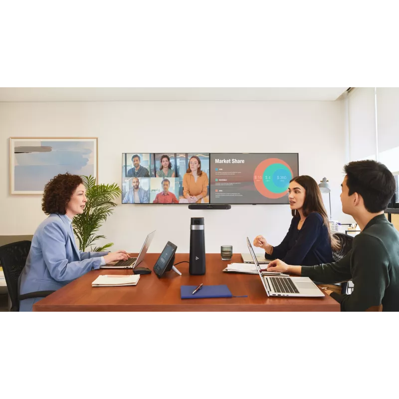 HP Poly Studio X32 all-in-one-videopalkki ilman virtalähdettä