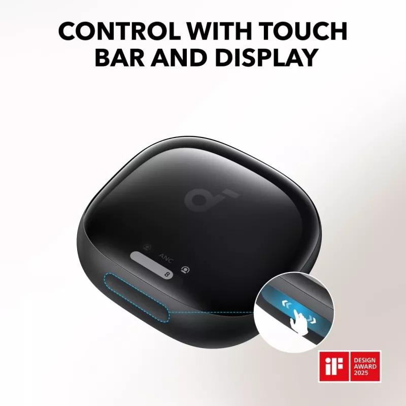 ANKER nappikuulokkeet - Soundcore Liberty 4 Pro - musta
