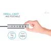 i-tec USB-C/USB-A-latausmetalli-HUB 7 porttia (3x USB-C, 4x USB-A)