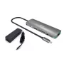 i-tec USB-C Metal Nano -telakointiasema 4K HDMI LAN Power Delivery 100 W + yleislaturi 100 W