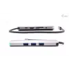 i-tec USB-C Metal Nano -telakointiasema 4K HDMI LAN Power Delivery 100 W + yleislaturi 100 W