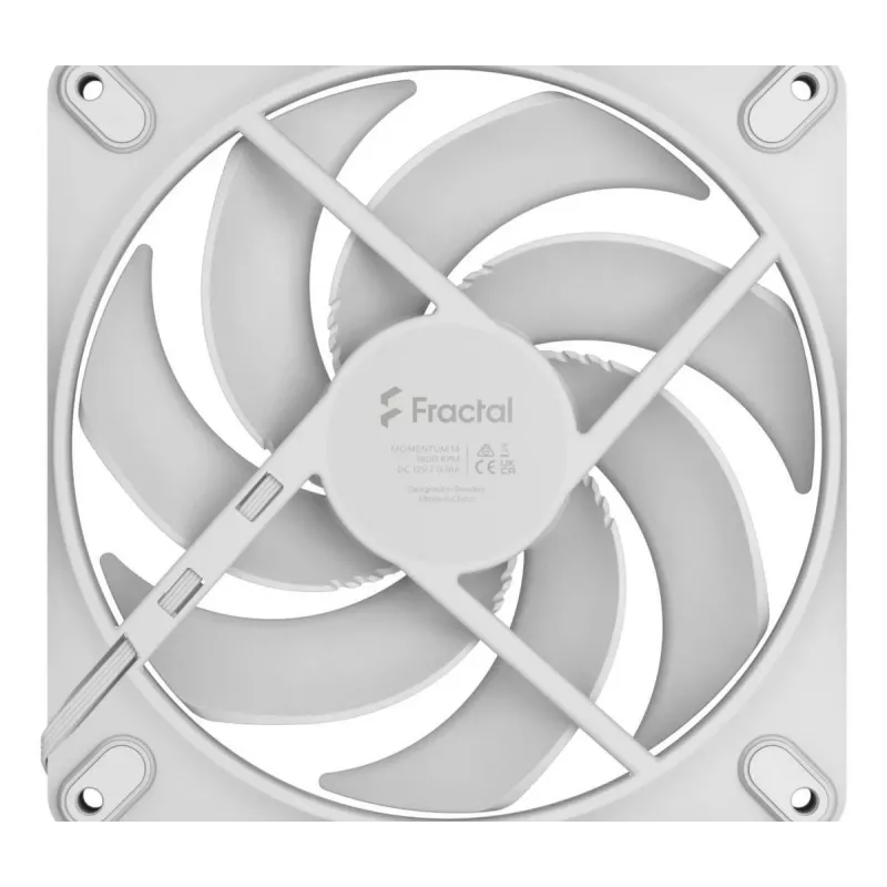 FRACTAL DESIGN tuuletin Momentum 14 valkoinen