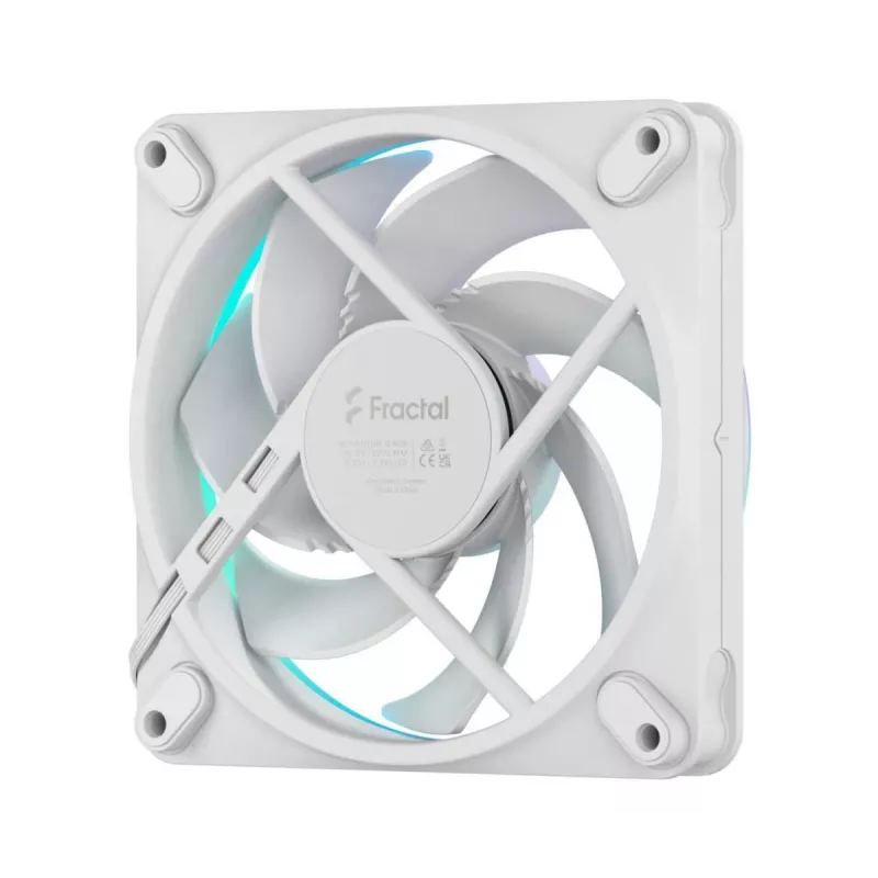 FRACTAL DESIGN jäähdytystuuletin Momentum 12 RGB valkoinen