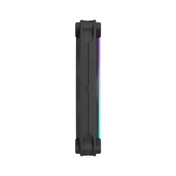 FRACTAL DESIGN tuuletin Momentum 14 RGB, musta