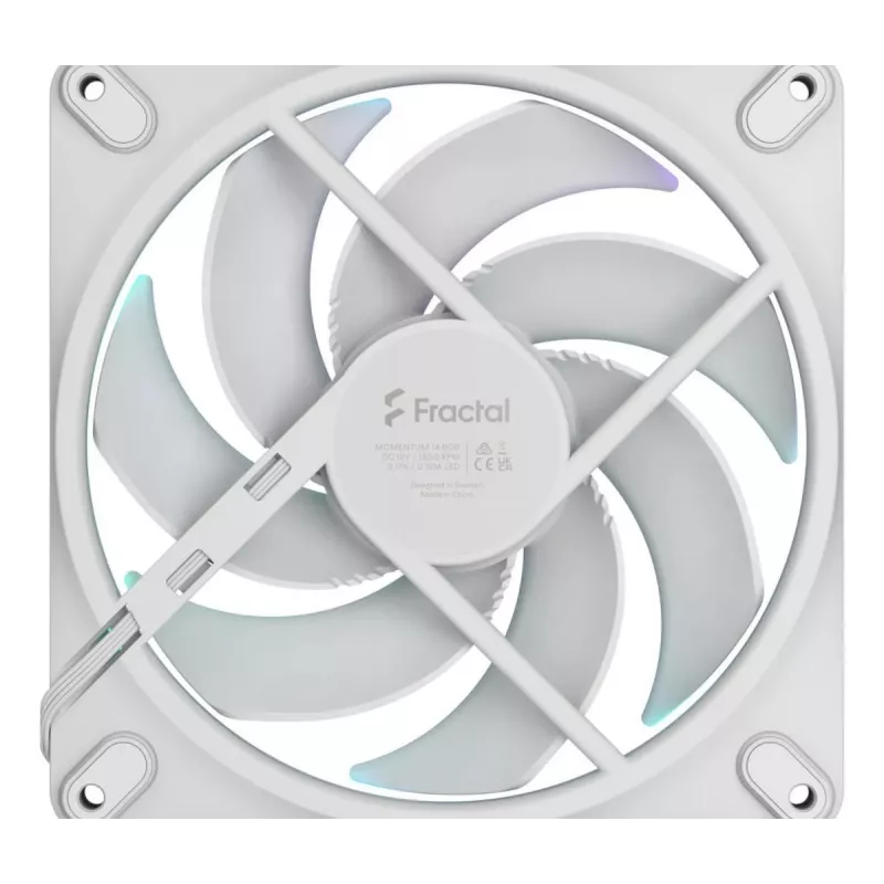 FRACTAL DESIGN tuuletin Momentum 14 RGB valkoinen