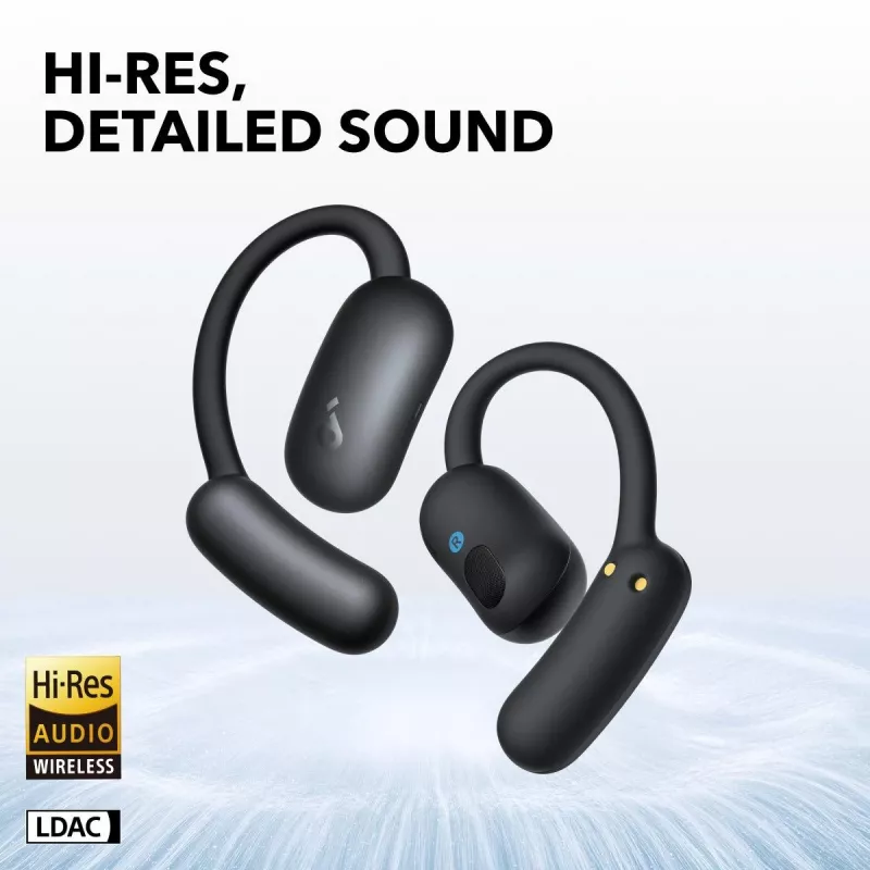 ANKER nappikuulokkeet - Soundcore Aerofit 2 - musta